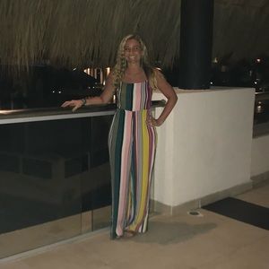 Size Small striped Express Jumpsuit